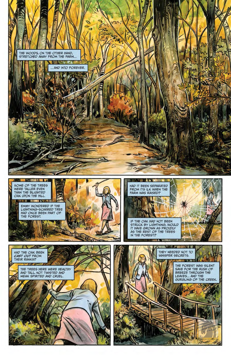 Illustration for article titled Read the Entirety of Harrow County #1, One of 2015's Best Horror Comics, Here for Free!